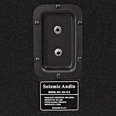 Seismic Audio - SA-15.2-PKG1 - Pair of Compact 15" PA Speakers with Two Tripod Speaker Stands in Saudi Arabia