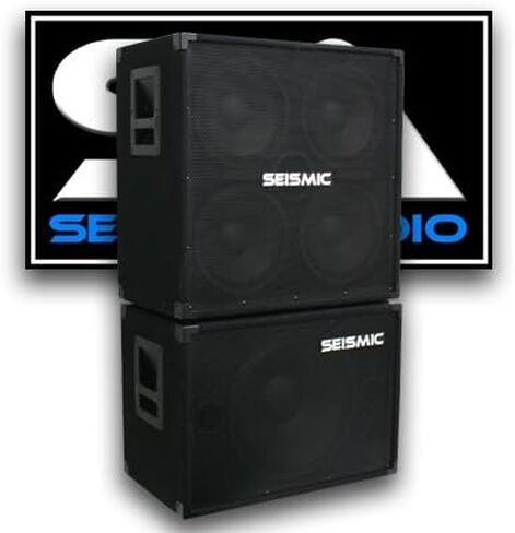 Seismic Audio - 4x10 & 1x15 BASS Guitar Speaker Cabinet Combo PRO Audio in Saudi Arabia