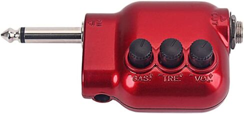 Milisten Acoustic Guitar Preamp مع Bass Treble Eq والتحكم في مستوى الصوت 6.35 مم قابس مدمج خفيف الوزن لمكبرات صوت الجيتار واستخدام الستيريو المنزلي in Saudi Arabia