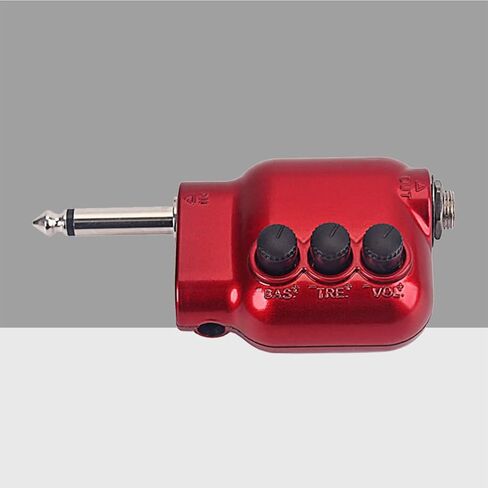 Milisten Acoustic Guitar Preamp مع Bass Treble Eq والتحكم في مستوى الصوت 6.35 مم قابس مدمج خفيف الوزن لمكبرات صوت الجيتار واستخدام الستيريو المنزلي in Saudi Arabia