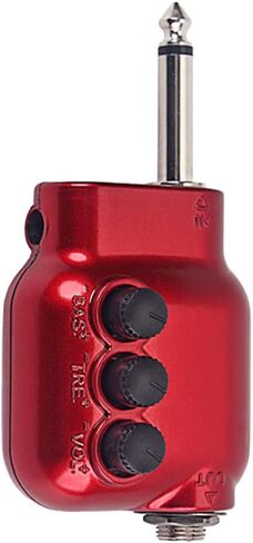 Milisten Acoustic Guitar Preamp مع Bass Treble Eq والتحكم في مستوى الصوت 6.35 مم قابس مدمج خفيف الوزن لمكبرات صوت الجيتار واستخدام الستيريو المنزلي in Saudi Arabia