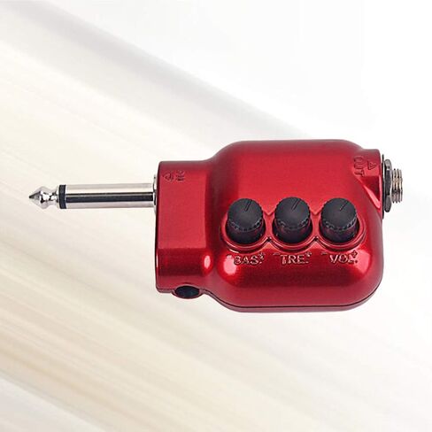 Milisten Acoustic Guitar Preamp مع Bass Treble Eq والتحكم في مستوى الصوت 6.35 مم قابس مدمج خفيف الوزن لمكبرات صوت الجيتار واستخدام الستيريو المنزلي in Saudi Arabia