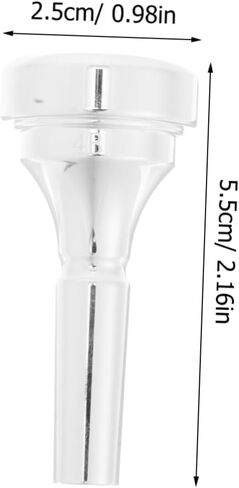 Toyvian Cornet Mouthpiece for Beginners Metal Replacement Accessory Produces Rich Sound and Comfortable Playing in Saudi Arabia