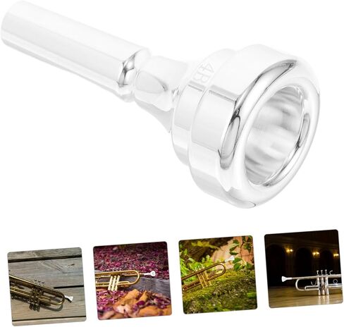 Toyvian Cornet Mouthpiece for Beginners Metal Replacement Accessory Produces Rich Sound and Comfortable Playing in Saudi Arabia