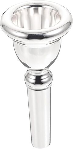 Euphonium Mouthpiece Accessory Durable Plated Design for Professional Wind Instruments Smooth Tone Loud Sound for Beginners Professionals in Saudi Arabia