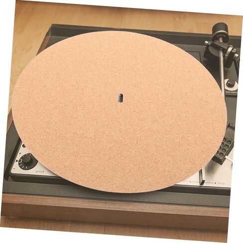 Vaguelly 5pcs الفلين القرص الدوار حصيرة ساكنة مسجل الفينيل Slipmat لتعزيز جودة الصوت مادة الفلين للفينيل ومشغلات التسجيل in Saudi Arabia