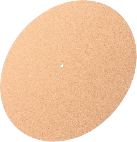 Vaguelly 5pcs الفلين القرص الدوار حصيرة ساكنة مسجل الفينيل Slipmat لتعزيز جودة الصوت مادة الفلين للفينيل ومشغلات التسجيل in Saudi Arabia