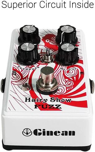 Eujgoov FUZZ Guitar Effect Pedal for Electric Guitar Bass String Instrument in Saudi Arabia