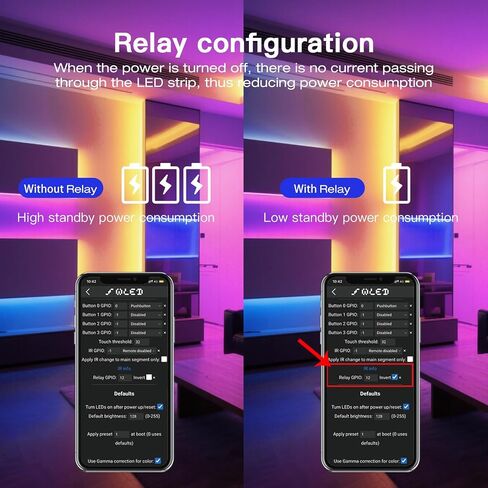 ESP32 WLED LED Strip Controller 4 Channel Outputs 15A Fuse Link TI Level Shifter UART Download DIY Dynamic Lighting Mode APP Control for Digital RGB IC WS2811 WS2812 WS2815 SK6812 etc in Saudi Arabia