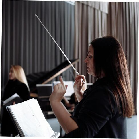 TOYANDONA Stainless Steel Music Conducting Baton Adjustable 1-Piece Lightweight Orchestra Tool for Choral Performance Reliable Rhythm Wand Accessory in Saudi Arabia
