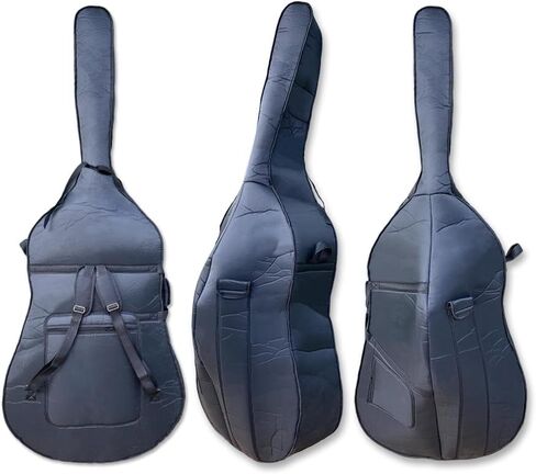 3/4 Upright Double Bass Bag – Thick Padding Heavy-Duty Gig Bag for 3/4 Upright Double Bass, Water-Resistant & Tear-Resistant with Backpack Straps & Multiple Pockets in Saudi Arabia