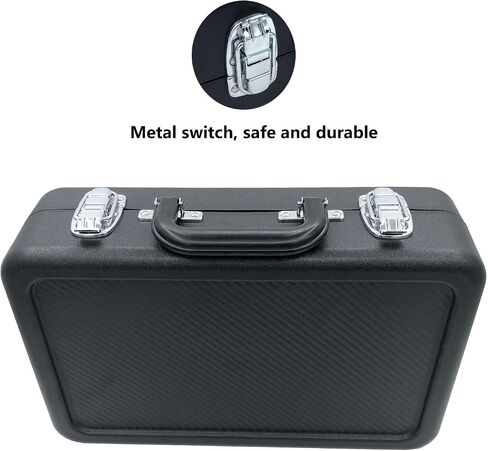 Clarinet Case Sturdy ABS Plastic Portable Protective Storage Bag Box for Clarinet Players in Saudi Arabia