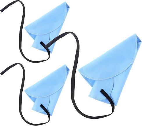 3PCS Saxophone Cleaning Cloth, Blue Saxophone Cleaning Kit, Clarinet Swab Cloth for Inside Tube, Clarinet Swab Cleaning-Cloth for Flute, Piccolo, Trumpet, and Other Wind & Woodwind Instruments in Saudi Arabia