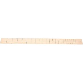 Focket Maple Guitar Fingerboard with 22 FRET for Electric Guitar Replacement, Gameplay Enhancement and Aesthetic Appeal 510 X 41 X 6.7 Mm in Kuwait