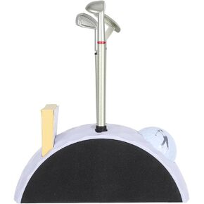 Kisangel Golf Pen Holder For Desk: Golfing Craft Pencil Stand - Desktop Ornament - Rotation Golf Office Decor For Office Home Use in Saudi Arabia
