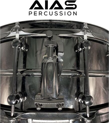 AIAS Snare Strainer and Butt Plate Set (AS-3 Chrome) in Saudi Arabia