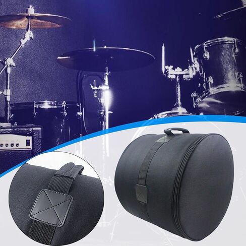 Generic Bass Drum Bag Percussion Accessory Professional Thick Padded Dustproof with Handle Protector Bass Drum Case Carrying Case, 20 inch in Saudi Arabia