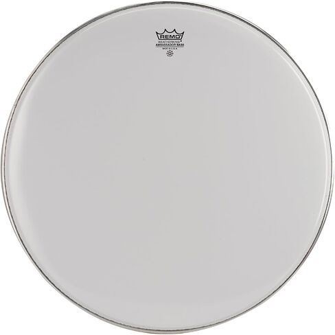 ريمو BR1224-MP رأس طبلة سموث وايت أمباسادور مارشينج باس - 24 بوصة in Saudi Arabia