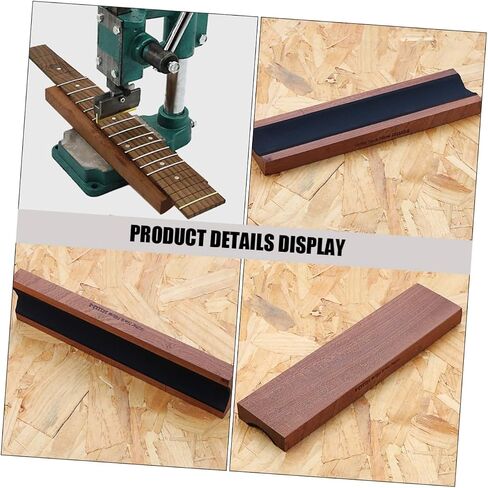 ibasenice Guitar Neck Rest Pillow Wooden Support for Ukuleles and Guitars Lightweight and Neck Cradle for String Instruments Practical Luthier Tool for Musicians in Saudi Arabia
