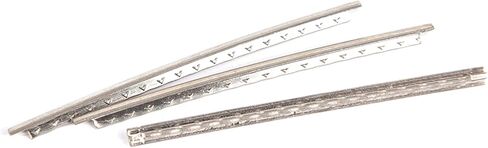 Eujgoov Premium Stainless Steel Guitar Fret Wires Set of 21 Durable Frets for Long Lasting Performance, Suitable Bass Accessories in Saudi Arabia