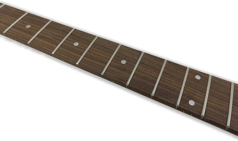 Left Hand Maple Replacement Electric Bass Guitar Neck, 4-String 22 Fret 34'' Scale Length 42mm Nut & 65mm Heel Maple Fretboard Bolt On Unfinished Bass Neck DIY Installation & Repair Part in Saudi Arabia