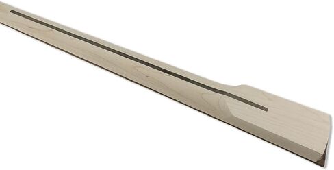 Left Hand Maple Replacement Electric Bass Guitar Neck, 4-String 22 Fret 34'' Scale Length 42mm Nut & 65mm Heel Maple Fretboard Bolt On Unfinished Bass Neck DIY Installation & Repair Part in Saudi Arabia