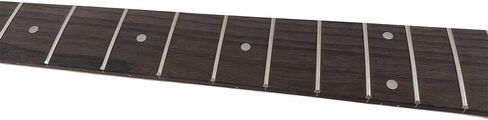4-String Electric Bass Guitar Neck - 22 Frets, 34" Maple with Rosewood Fretboard, Bolt-On Replacement Neck - 42mm Nut Width, 65mm Heel, Unfinished DIY Bass Part in Saudi Arabia