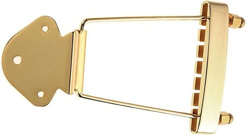 6 String Guitar Trapeze Tailpiece Bridge Replacement Parts Metal Adjustable Bridge Tailpiece for Jazz Guitar Bass Guitar Tailpiece Bridge Replacement Parts (Gold) in Saudi Arabia