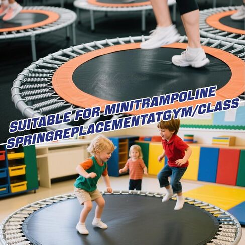 72pcs Heavy Duty Trampoline Springs Replacement Kit - 5.5 Inch Galvanized Steel Springs with Puller Tool - Compatible with Various Models of Trampoline Universal Accessories in Saudi Arabia
