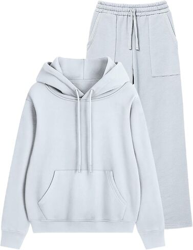 Heavyweight 420 GSM Cotton Men’s Oversized Hoodie & Sweatpants Set, Thick Pullover Hoodie Jogger Pants in Saudi Arabia