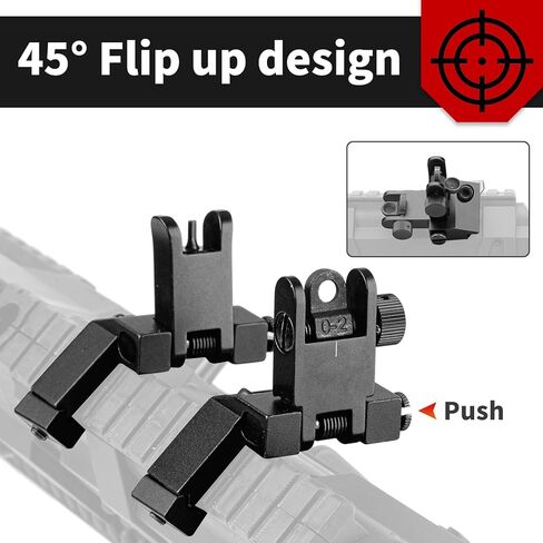 45 درجة إزاحة الوجه لأعلى مشاهد الحديد الانتقال السريع مشاهد النسخ الاحتياطي الأمامي والخلفي in Kuwait