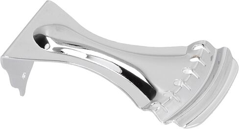 Guitar Tailpiece, Silver 6 String Guitar Trapeze Tailpiece Bridge Acoustic Guitar Trapeze Tailpiece Metal Material Silver Color 6 String Bridge Accessories with Mounting Screw in Saudi Arabia