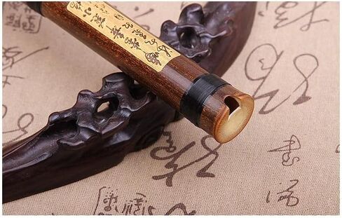 Black Bamboo professional performance level Xiao traditional Musical Instrument Chinese vertical flute (G Key) in Saudi Arabia