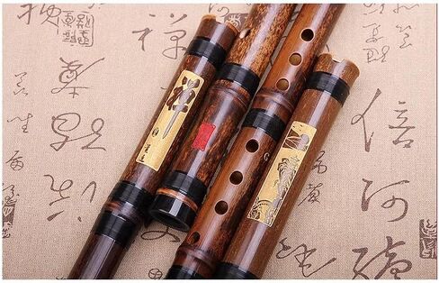 Black Bamboo professional performance level Xiao traditional Musical Instrument Chinese vertical flute (G Key) in Saudi Arabia