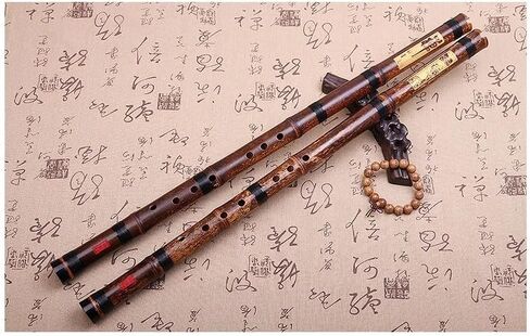 Black Bamboo professional performance level Xiao traditional Musical Instrument Chinese vertical flute (G Key) in Saudi Arabia