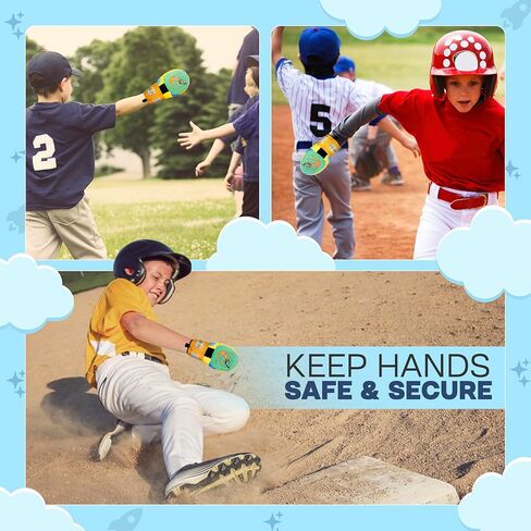 Sliding Mitt for Baseball and Softball – Hand Protection for Runners – Ambidextrous Design, Comfortable & Secure Fit for Kids, Youth and Adults in Saudi Arabia