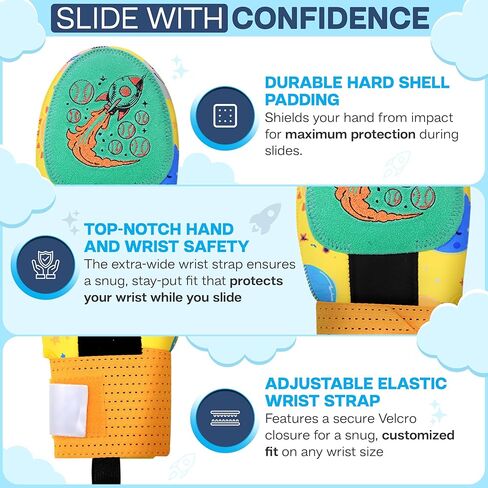 Sliding Mitt for Baseball and Softball – Hand Protection for Runners – Ambidextrous Design, Comfortable & Secure Fit for Kids, Youth and Adults in Saudi Arabia