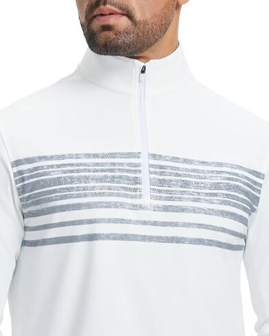 M MAELREG Men's Quarter Zip Pullover Lightweight Mock Neck Long Sleeve Midlayer Athletic Golf Half Zip Sweatshirt for Men in Saudi Arabia