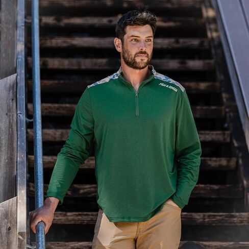 Field & Stream Roll Cast Performance Quarter Zip with Drirelease® in Saudi Arabia