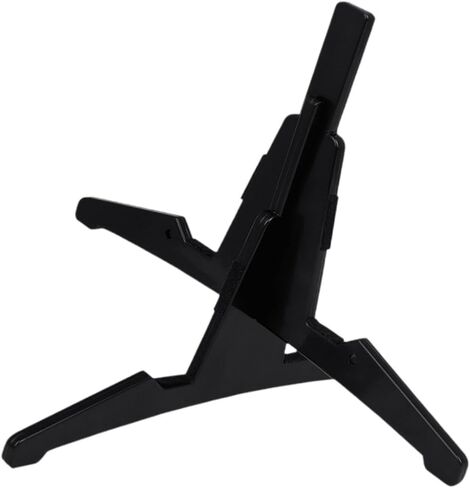 Colaxi Portable Clarinet Flute Support Holder Stable Base Lightweight Accessory Anti Slip Compact Design Universal Fit Display Stand, Black in Saudi Arabia