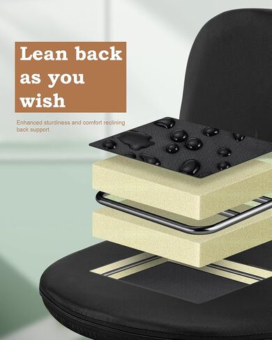 Stadium Seat with Back Support - Stable Bleacher Chairs with Back and Cushion Waterproof Portable Widen Thick 6-Position Reclining Stadium Bleacher for Sport Events in Saudi Arabia