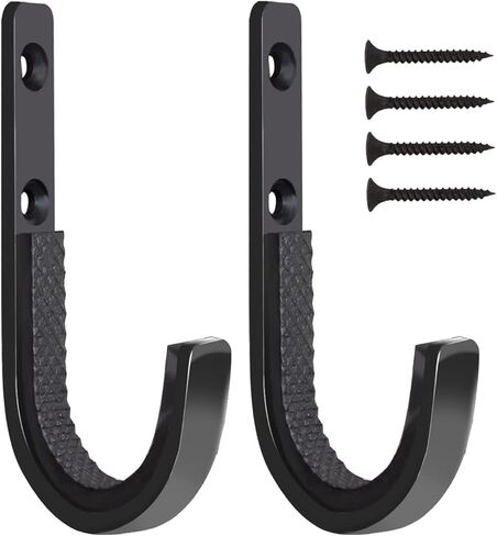 GOHIKING Gun Rack Storage Rifles Shotgun Hooks Wall Mount Hangers for Any Rifles Shotguns Archery Bow with Soft Padding and Heavy Duty Steel… in Saudi Arabia