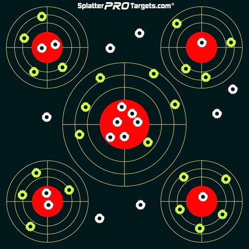 12x12 Splatter Targets. Shots Burst with a Bright Splatter Upon Impact. Instantly See Your Shots. in Kuwait