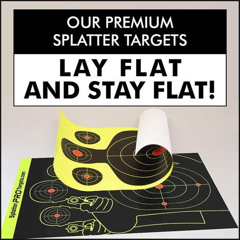 12x12 Splatter Targets. Shots Burst with a Bright Splatter Upon Impact. Instantly See Your Shots. in Kuwait