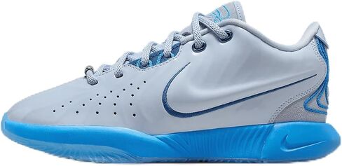 حذاء كرة السلة Lebron XXI Big Kids (FV1210-400، Light Armory Blue/Blue Hero/Ashen Slate/Court Blue) مقاس 5 in Saudi Arabia
