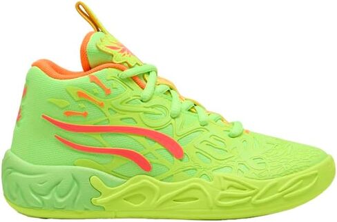 PUMA Kids Boys Mb.04 Gem Basketball Sneakers Shoes - Yellow in Saudi Arabia