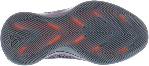 adidas Unisex Big Kids Anthony Edwards 1 Low Iron Metallic Basketball Shoes, Iron Metallic/Core Black/Solar Orange, US 4.5 Big Kids in Saudi Arabia