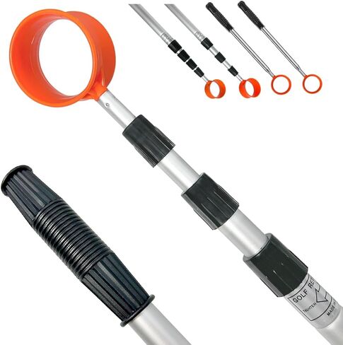 SPEENSUN Golf Ball Retriever Telescopic,Golf Ball Water Retriever,Max 12Ft Lightweight Aluminum Alloy Golf Ball Grabber,Not Easy to Break and No Corrosion Golf Ball Retriever for Water and Bushes in Kuwait