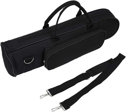 Alomejor Trumpet Bag Oxford Cloth Shockproof Trumpet Case with Shoulder Strap and Gripped Handle for Trumpeter(Black) in Saudi Arabia