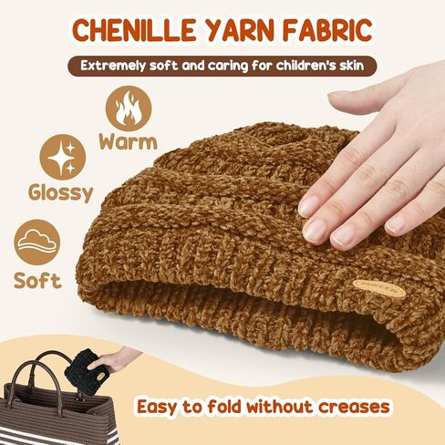 Sukeen Kids Winter Hat Chenille Knit Beanie Hat with Lined for Girls Boys Toddlers Ages 3-8 Warm Skull Caps for Ourdoor in Saudi Arabia